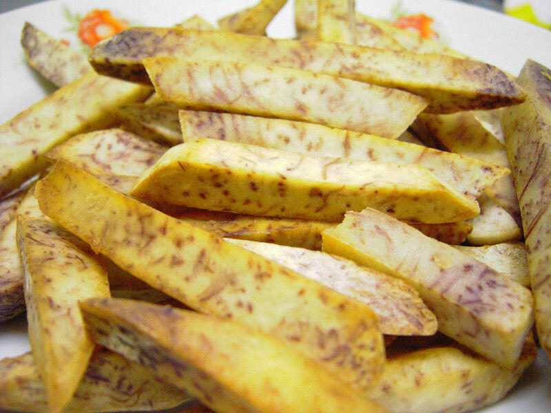 Fried Taro